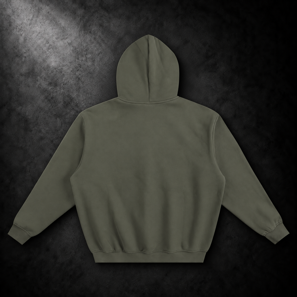 Fleeced Boxy Hoodie