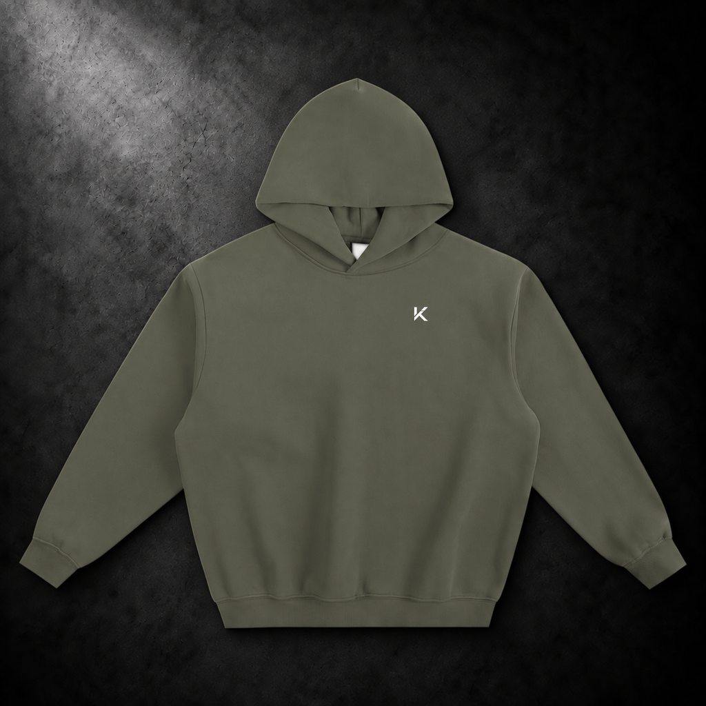 Fleeced Boxy Hoodie