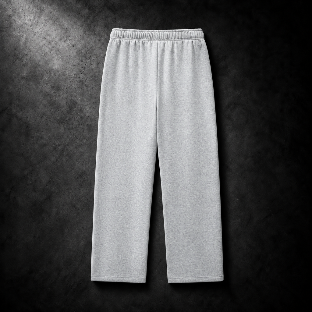 Contrast-Stitched Fleece Sweatpants