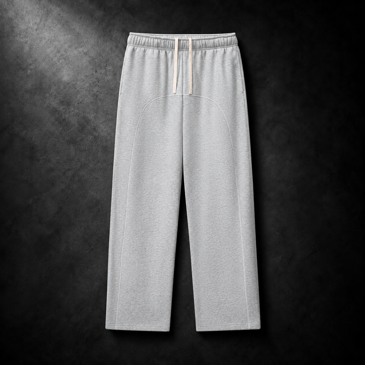 Contrast-Stitched Fleece Sweatpants